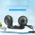 Import Intelligent car fan double head with swing head USB interface 24 V / 12 V adjustable speed, fuel saving and power saving from China