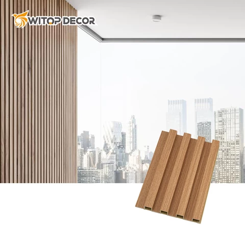 Interior Pvc Wpc Decorative Wood Plastic Composite Wall Paneling Wpc Cladding