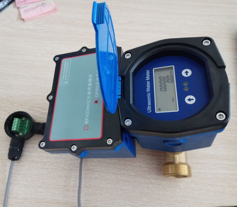 Buy Ip68 Battery Powered Water Meter Liquid Control Wireless Ultrasonic ...