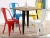 Import Iron dining room chair sets restaurant fast food table and chair from China