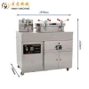 ISO 9001 Industrial automatic commercial electric mobile ventless deep fryer