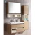 Import Italian Style Wood Bathroom Furniture Plywood Custom Size Bathroom Sinks Mirror Vanity from China
