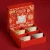 Import Jasmine Four-piece Japanese ceramic tableware gift bowl set Unglazed blue and white porcelain bowl set with red gift box from China