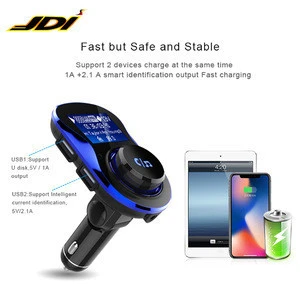 JDI-BC28 user manual hand free car mp3 player with bluetooth,support 3.5mm audio output