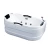Import jet whirlpool bathtub with tv heated bathtub spa tubs from China