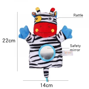 Jollybaby Zoo Friends Animals Hand Puppet Baby Toy J105
