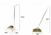 JS-2631 China Wholesale Oem Customized Hot Selling Long Handle Soft House Cleaning  Dustpan and Broom Set