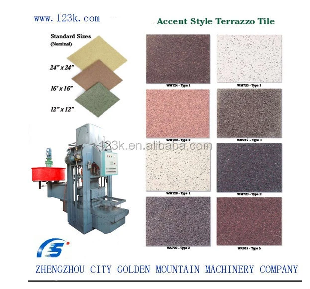 JS-400 Artificial Granite floor tile making machine in reasonable price