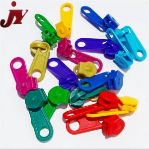 JY Brand Factory Wholesale Custom PVC Zipper Slider Plastic Bag Zipper