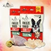 Kelly & Cos Freeze-Dried Crocodile Muscle Meat Pet Food Treats Natural High Quality Protein Nutrition Stable Shelf Life