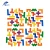 Kids Educational toy plastic 60PCS 5COLOR Pentominoes set tetris tiles math toy learning resources teaching aids