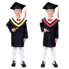 Kids Graduation Gown Design Baby Graduation boys girls school uniform for kindergarten