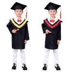 Kids Graduation Gown Design Baby Graduation boys girls school uniform for kindergarten