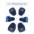 Import Kids Roller Skating Helmet Elbow Pads Wrist Guards Adjustable  for  Multi Sports Scooter Skateboarding cycling Bike from China