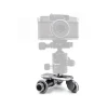 Kingjoy new design aluminum high quality electronic 3-wheel dolly for photography smartphone camera