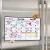 Import kitchen refrigerator decorative magnetic dry erase whiteboard sheet with stain resistant surface custom size from China