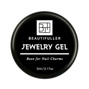Korea Premium Beautifuller jewelry transparent Rhinestone Nail Glue Gel soak off OEM Private Label Wholesale