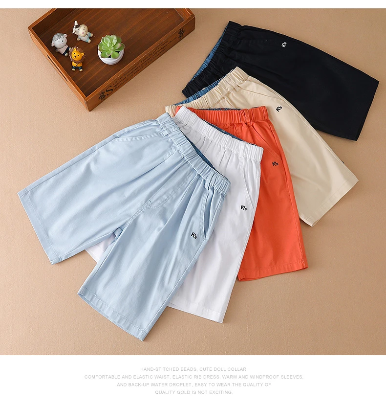 KUYEEBEAR Kids Clothes Boys Cropped Pants Light Comfortable children&#x27;s Summer Casual Shorts 2020 Wholesale