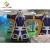 Import Lanao new customized design 17pcs  printing pvc air paintball laser tag arena inflatable paintball bunker for sale from China
