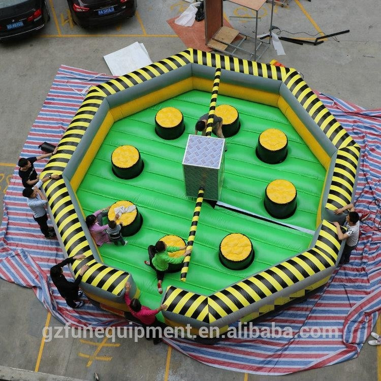 Inflatable Fight Game Buy Large Inflatable Fighting Game Meltdown Sport Game Adult ...