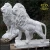 Import Large Sculpture Life Size Italian Marble Lion Statues  Large Marble Lion Statuess Pair Garden Sculpture from China