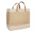 Import Large sturdy jute tote bag Reinforced with waterproof lining from China