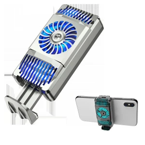 Laudtec 2020 Mobile Phone Cooler For iPhone Smartphone Cooler Fan Gaming Phone Radiator Heat Sink Cooling Fan Semiconductor