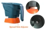 Lawn Garden Plastic Hand Manure Salt Compost Seed Fertilizer Spreader
