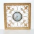 Import LC-86828 Vintage fashion wrought iron metal wall clock home decoration from China