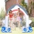 Import LC Water Play Summer Fun Water Toy Sprinkler Kids Inflatable Water Sprinkler Inflatable Shark Arch from China