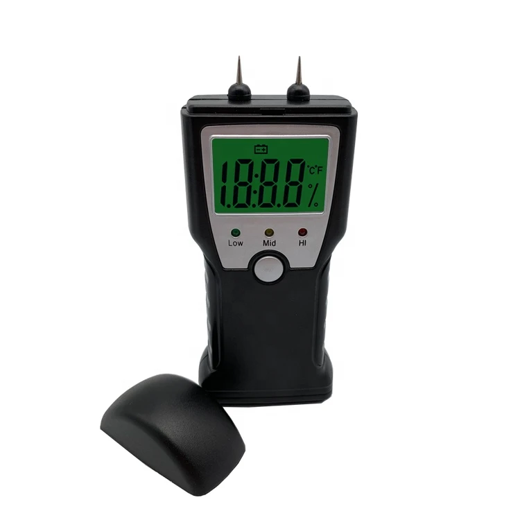LCD Display Humidity Tester for Wood and Building Material Digital Moisture Meter
