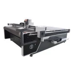 Leather CNC cutting equipment for belt bag shoes making machine