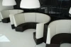 leather restaurant booth sofa