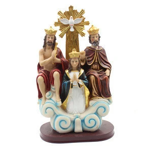 LED With Music Polyresin Religious Figurine Craft Items New Design