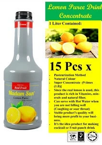 Lemon Pure Drink Concentrate/Lemon Juice Drink Concentrate