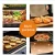 Import LFGB Approved Reusable Microwave PTFE Fiberglass Washable BBQ Heavy Duty Non Stick Grill Mat Oven Liner from China