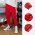 Import Li Ning Casual Sportswear mens school Training printed binding feet official sports casual pants small foot knitted thin AKLP467 from China
