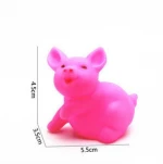 Lifelike Various Design Soft Squeeze Sounding Baby Bath Toy Animal