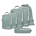 Lightweight Durable Travel  luggage organizer packing Cubes set 6pcs