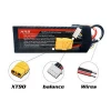 Lipo Battery 2S 3S 4S 5S 6S 6000mAh 100C Max 200C Graphene Lipo Battery for RC Helicopter Boat Traxxas Car