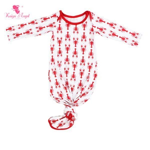 Long Sleeve Baby Sleeping Bags Floral Print Cotton Infant Gowns Baby Clothes Romper Newborn