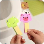 Lovely Cartoon Toilet lid Lifting Device lifting device toilet seat handle bathroom sets accessories