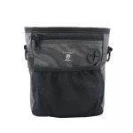 Lovoyager Nylon Waterproof  Reflective With Water Bottle Dog Treat Training Pouch Waist Bag
