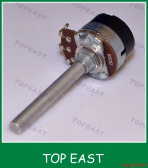 low cost 10k linear 360 degree endless precision rotary potentiometer