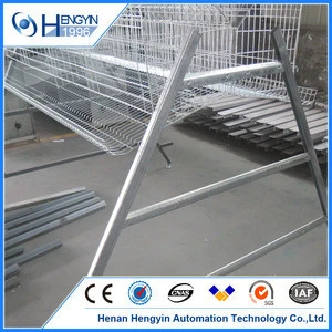 Low cost 4 tier broiler farm equipment chicken cages poultry farm layer quail cage for South Africa