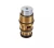 Import Low price brass foot pedal push button durable flush valves for office toilet from China