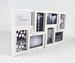 Low priceprofessional made cheap plastic photo frame multi opening photo frames  stickers