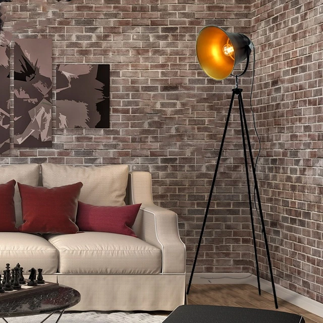 Luxury Living Room Interior Decoration Industrial Style Design Classical Black Matt Finish Tripod Standing Floor Light Lamp