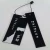 Import Luxury paper price tags customized black matte garment label hang tags from China