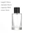 Import Luxury Unique Parfum 30ml 50ml 100ml Transparent Frosted Square Empty Glass Bottle with Packaging Box for Cosmetics from China